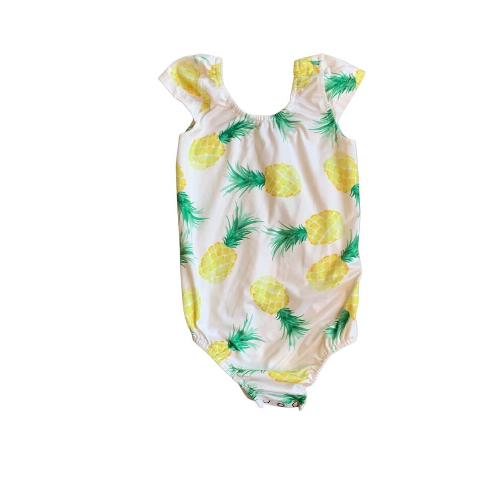 Bailey’s Blossoms Maggie Cap Sleeve Pineapple Leo